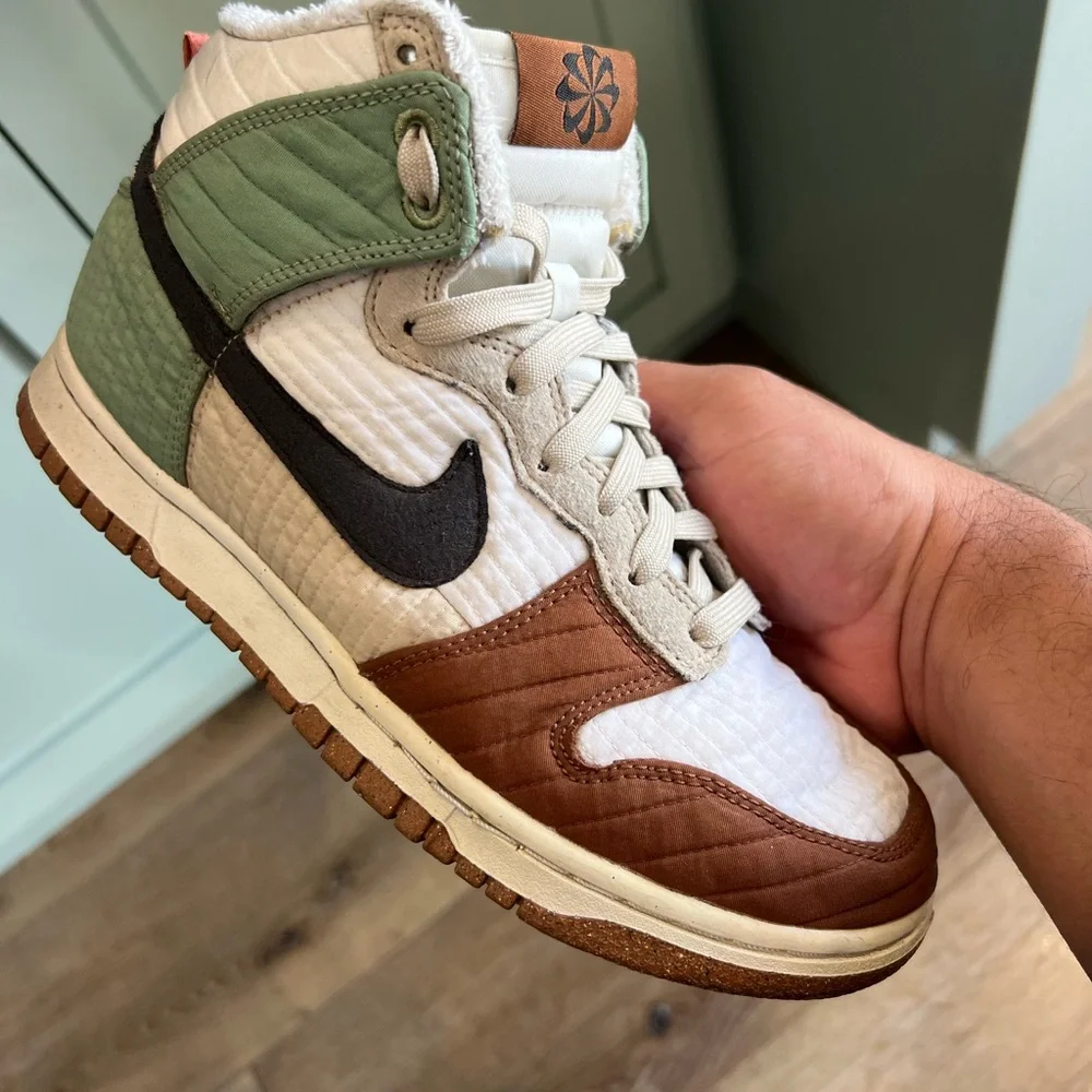 Womens Nike Dunk High LX Next Nature "Toasty" - Picture 3 of 16